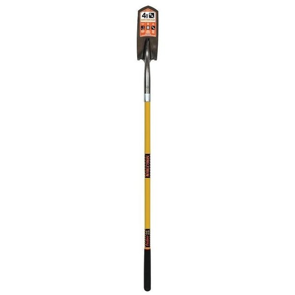 Structron S700 SpringFlex Trenching Shovel, 4 in W 14 ga Steel Blade ...