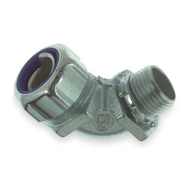 Abb Noninsulated Connector, 1-1/4 In., Steel 5255
