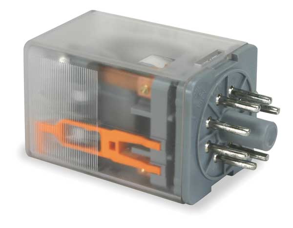 Schneider Electric General Purpose Relay, 240V AC Coil Volts, Octal, 8 Pin, DPDT 8501KPR12V24