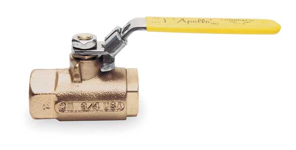 Apollo Valves 1/4" FNPT Bronze Ball Valve Inline 7010127