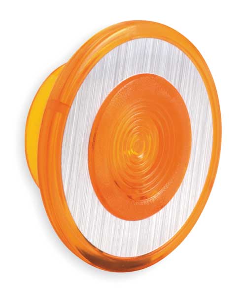 Schneider Electric Illuminated Push Button Cap, 30mm, Amber 9001A22