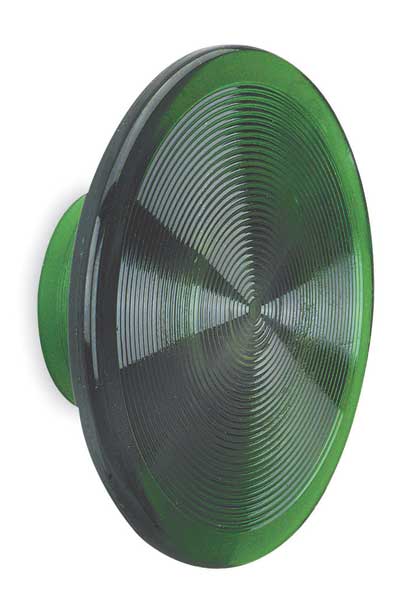 Schneider Electric Mushroom Head, 30mm, Snap In, Green 9001K16G