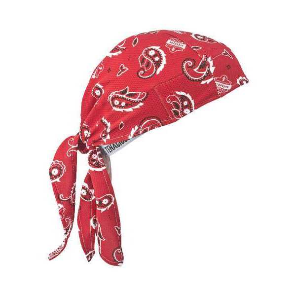 Chill-Its By Ergodyne Cooling Hat, Red, Universal 6615