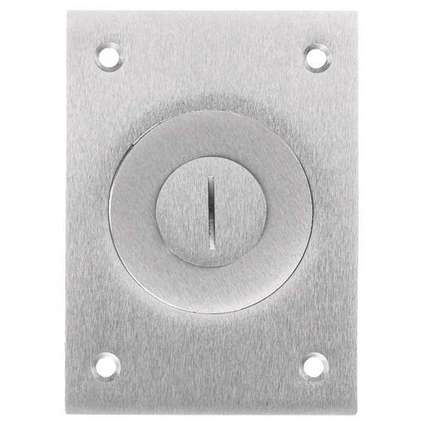 Hubbell Wiring Device-Kellems Electrical Box Cover, 1 Gangs, Rectangular, Aluminum SA2425