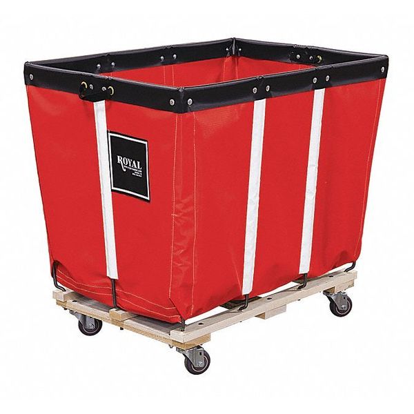 Royal Basket Trucks Basket Truck, 20 Bu. Cap., Red, 48 In. L G20-RRW-PMA-3UNN