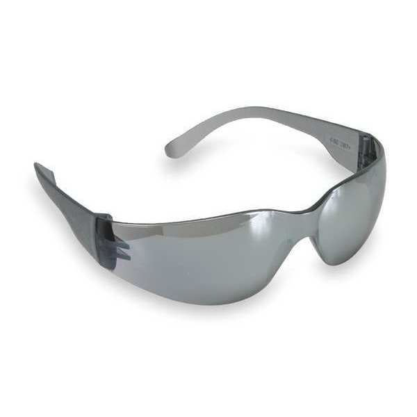 Condor Safety Glasses, Gray Mirror Anti-Scratch 4VCG6