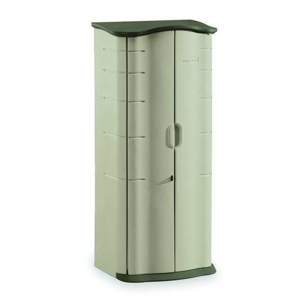 Rubbermaid Outdoor Storage Shed, Vertical, 17 cubic-ft capacity