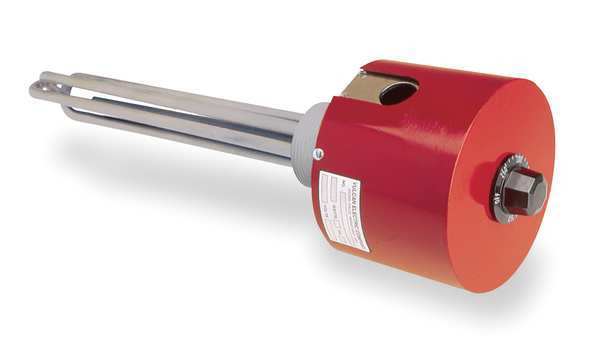 Vulcan Screw Plug Immersion Heater, 18-7/8 In. L AUO215A
