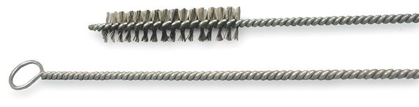 Tough Guy Boiler Brush, 44 in L Handle, 4-1/2 in L Brush, Twisted Wire, 48 in L Overall 2FCC9