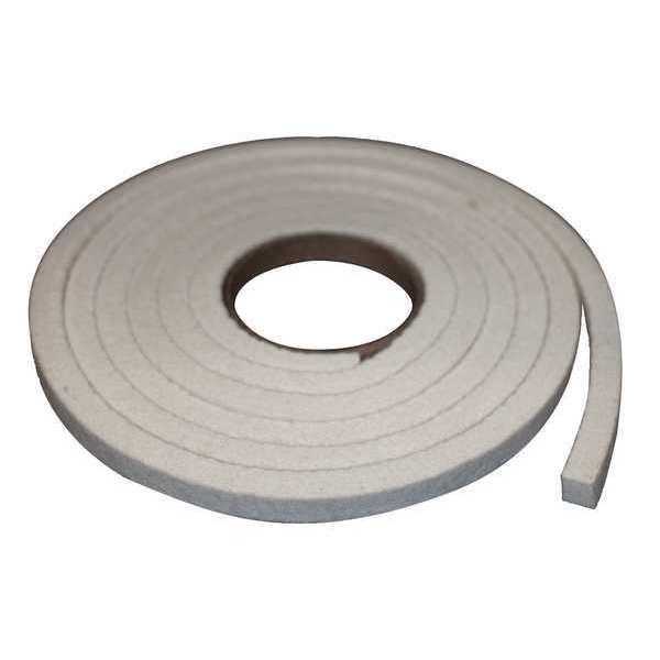 Zoro Select Felt, F5, 1/2 In Thick, 1/2 x 120 In 2FKT8