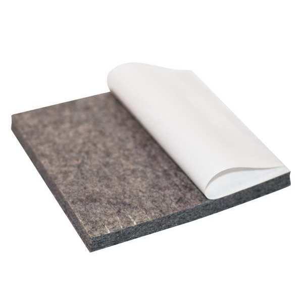 Zoro Select Felt Sheet, F7, 1/8 In T, 12 x 12 In 2FJC8