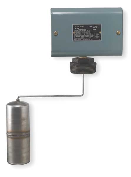 Telemecanique Sensors 2-1/2 MNPT DPST Alternator Tank Liquid Level Switch Close on Rise 9038CG33