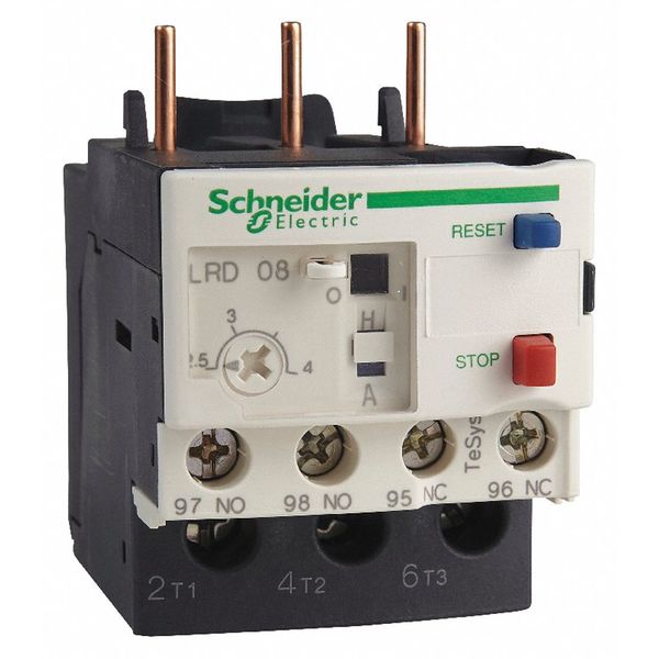 Schneider Electric Overload Relay, 0.10 to 0.16A, 3P, Class 10 LRD01