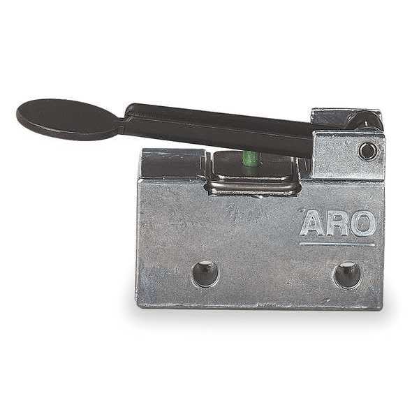 Aro Manual Air Control Valve, 3-Way, 1/8in NPT 201-C
