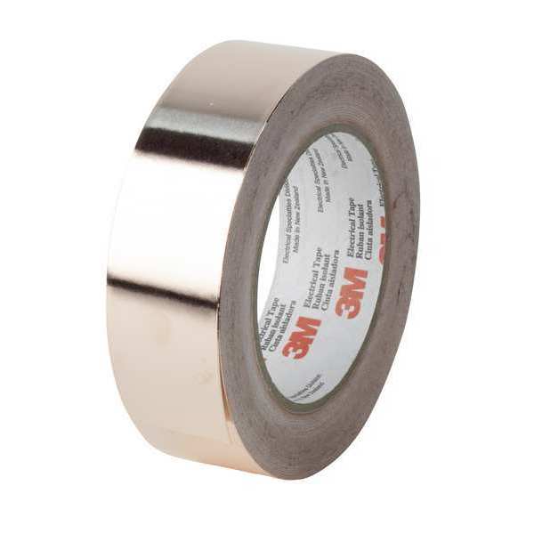 3M Foil Tape, 1 In. x 36 Yd., Copper, PK12 1194