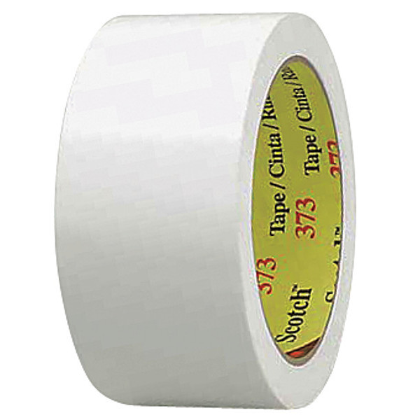 Scotch Carton Tape, White, 72mm x 50m, PK24 373
