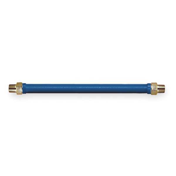 Dormont Gas Connector, PVC Coated SS, 3/4 x 48 In 1675BP48