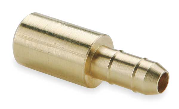 Parker 0.17" Barb x 1/4" Solder Brass Solder Connector 238-4-4