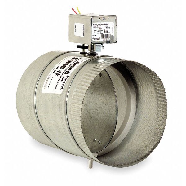 Honeywell Round Motorized Damper, Dia 5 In ARD5