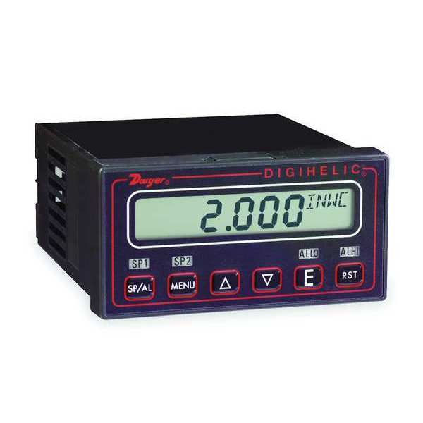 Dwyer Instruments Digital Panel Meter, Pressure DH-015