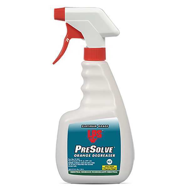 Lps Degreaser, 20 Oz Trigger Spray Bottle, Liquid, Clear Water-White 01422