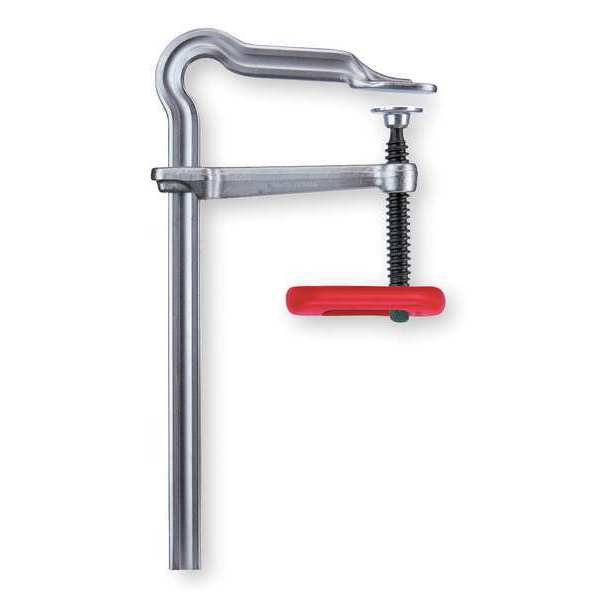Bessey 8 in Bar Clamp, Steel Handle and 4 in Throat Depth RSC-8