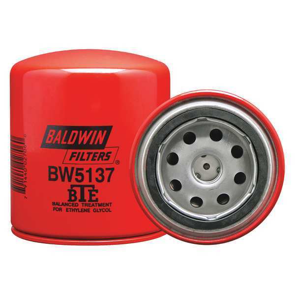 Baldwin Filters Coolant Filter, 3-11/16 x 4-13/32 In BW5137