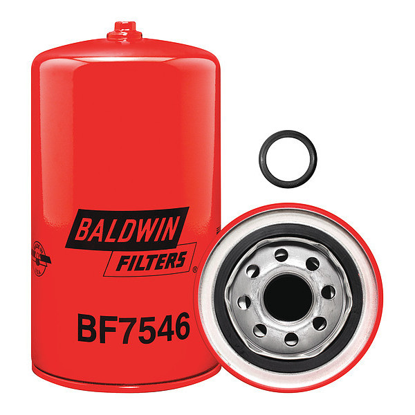 Baldwin Filters Fuel Filter, 6-31/32x3-11/16x6-31/32 In BF7546