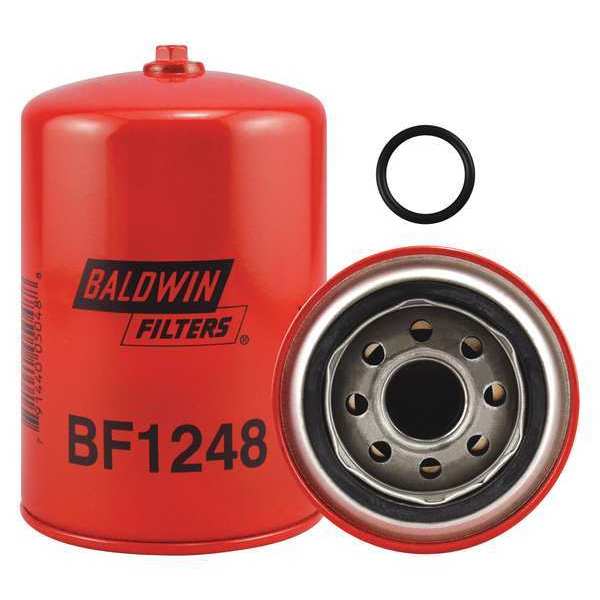 Baldwin Filters Fuel Filter, 5-5/8 x 3-25/32 x 5-5/8 In BF1248