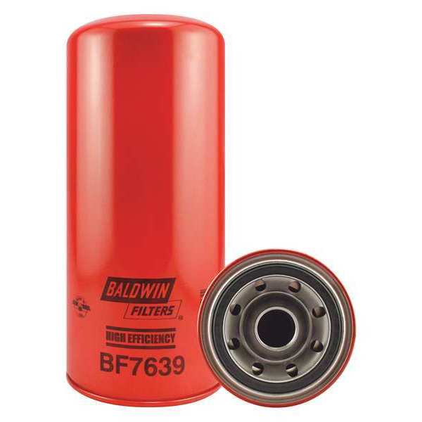 Baldwin Filters Fuel Filter, 12-3/32 x 5-3/8 x 12-3/32 In BF7639