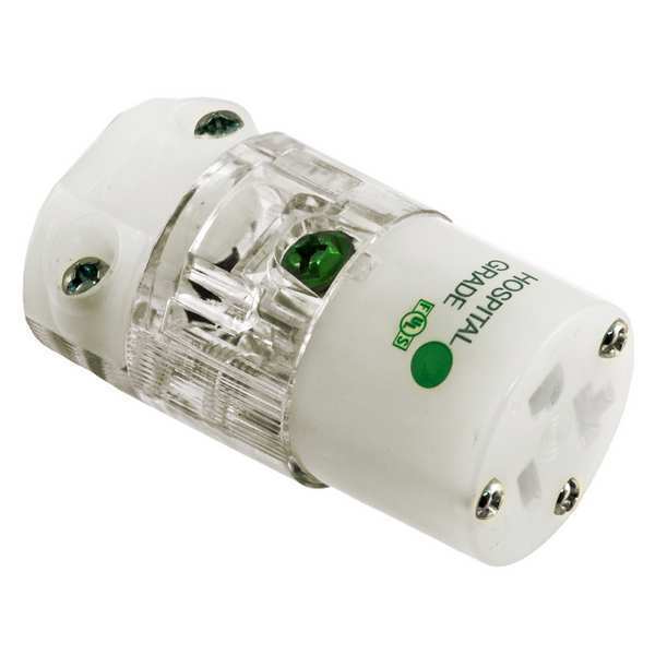 Hubbell Connector, 5-20R, 20A, 125V HBL8319CT