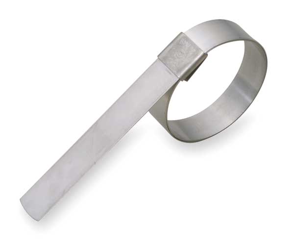 CP14S9 by Band-It | Center Punch Clamp | 3.5 ID | 5/8 Width | 0.025  Thickness | 201 Stainless Steel | 50/Box