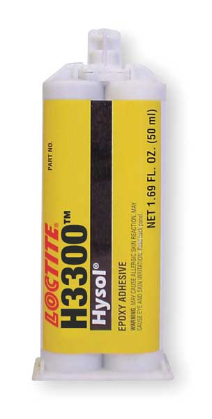 Loctite Construction Adhesive, H3300 Series, Tan, 28 oz, Dual-Cartridge, 1:01 Mix Ratio 473132