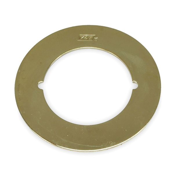 Zoro Select Cover Plate, O.D.3-1/2 In., Brass, PK2 2MDJ7