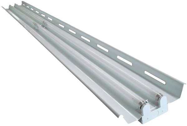 Lumapro Industrial Fluorescent Fixture, F32T8, Height: 4" 2NAX5