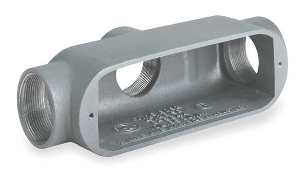 Killark Conduit Outlet Body, Iron, TB OTB-6M