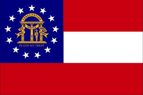 Nylglo Georgia State Flag, 3x5 Ft 141162