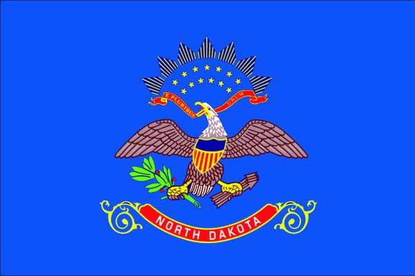 Nylglo North Dakota State Flag, 3x5 Ft 144160