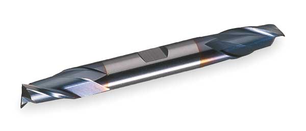 Cleveland 2-Flute Cobalt 8% Square Double End CenterCut Finisher CTD HDC-2-TC TiCN 15/16x1x1-5/8x6-3/8 C32911