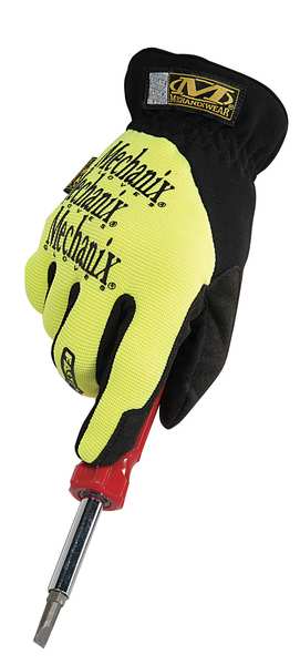 Mechanix Wear Size 9 Hi-Viz Yellow M-Pact 2 Armortex TrekDry Full Finger  Anti-Vibration Gloves With Extended Neoprene Cuff, Medium (SP2-91-009) -  Work Gloves 