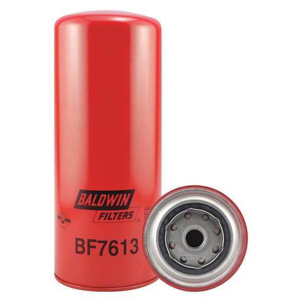 Baldwin Filters Fuel Filter, 10-7/16 x 4-1/4 x 10-7/16 In BF7613