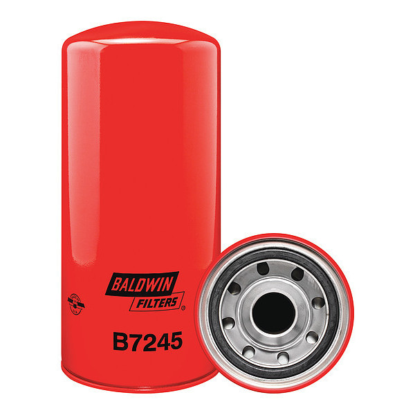Baldwin Filters Oil Filter, Spin-On, High Efficiency B7245