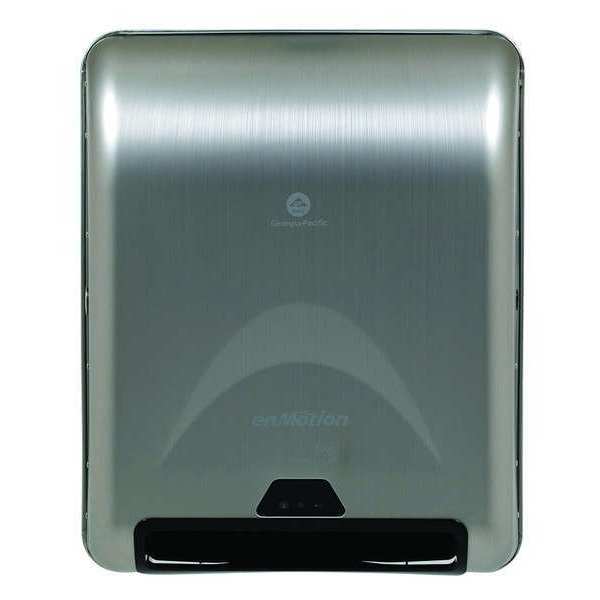 Georgia-Pacific enMotion® 8” Recessed Automated Touchless Paper Towel Dispenser , Stainless Steel 59466A