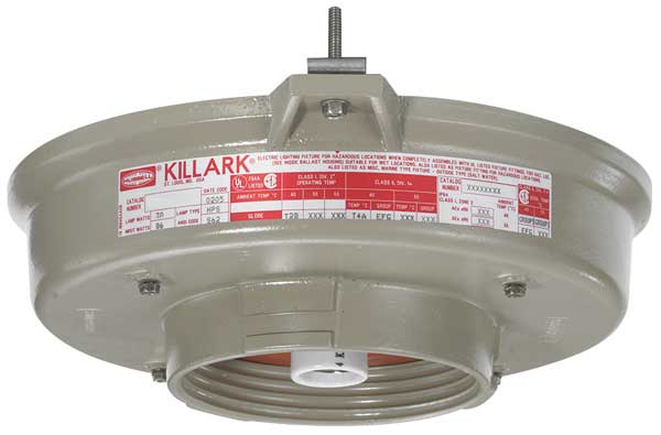 Killark High Pressure Sodium Light Fixture, S62 VM1S070