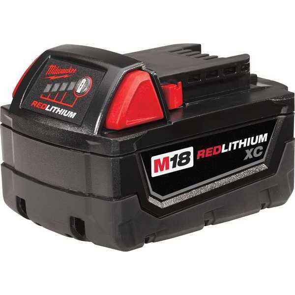 Milwaukee Tool M18 REDLITHIUM XC3.0 Battery, 3.0Ah, Extended Capacity, 18V, Li-Ion Battery 48-11-1828