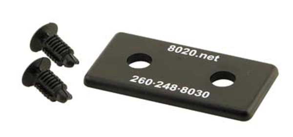 80/20 End Cap, For 40-8080, PK2 40-2050-2