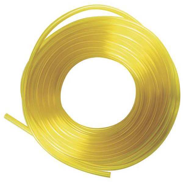 Zoro Select PVC Tubing, Fuel And Lubricant, 7/16 In OD 1512-312438-100