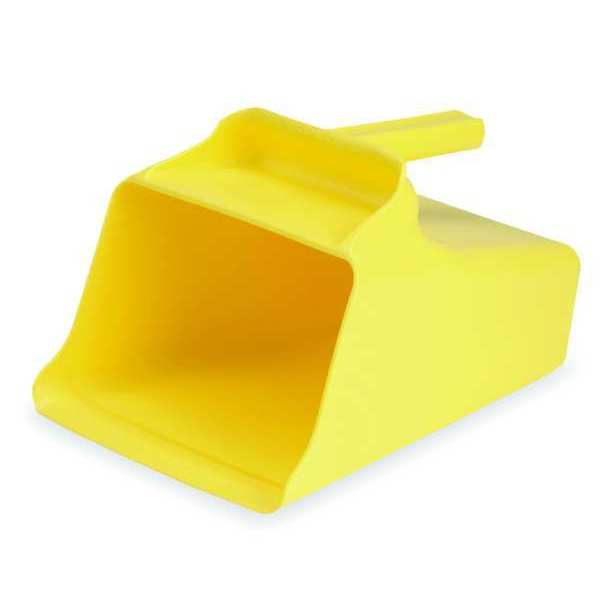 Remco Mega Hand Scoop, Poly, 128 Oz, Yellow 65506