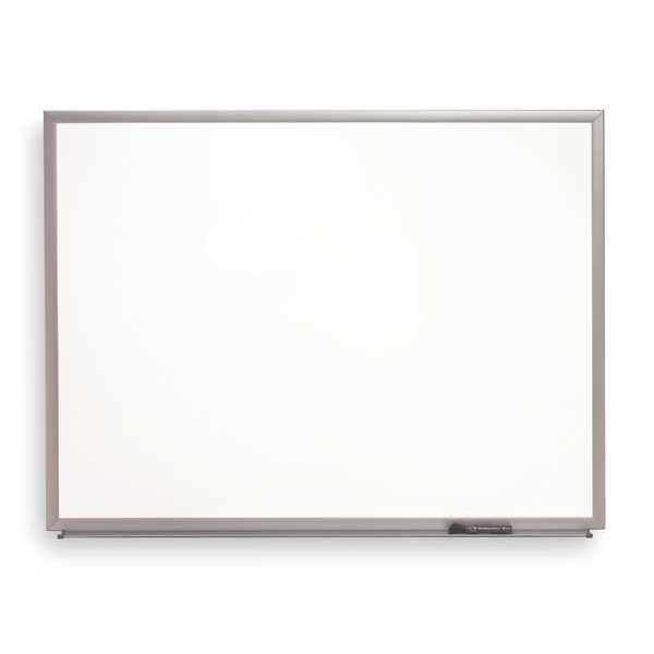 Quartet 48"x96" Melamine Whiteboard, Aluminum Frame S538