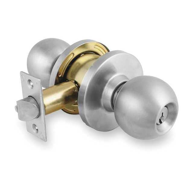 Master Lock Knob Lockset, Mechanical, Storeroom, Grd. 2 BLC0232DKA4